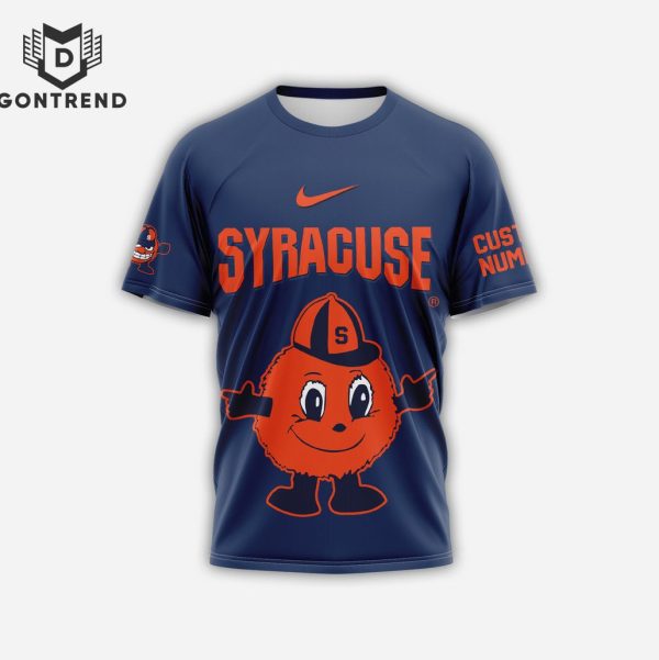 Personalized Syracuse Orange Go Orange Go Cuse 3D T-Shirt