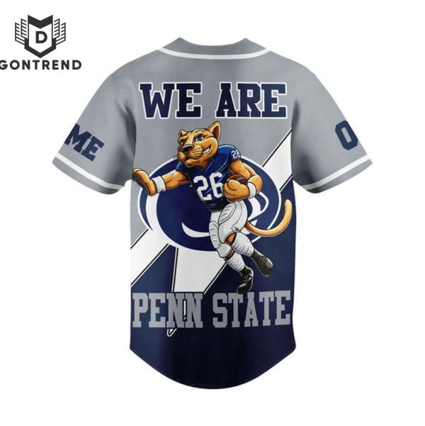 Personalized We Are Penn State Nittany Lions Baseball Jersey