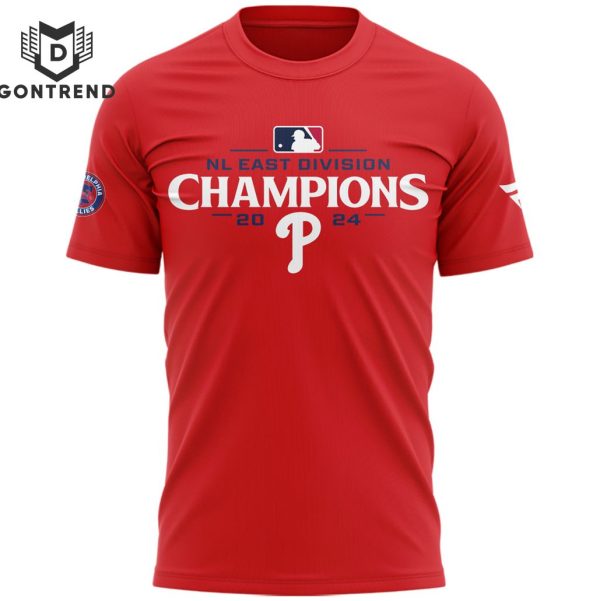 Philadelphia Phillies 2024 We Own The National League East Champions 3D T-Shirt