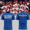 October Ready Postseason 2024 Clinched Cleveland Guardians 3D T-Shirt