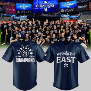 2024 AL East Division Champions New York Yankees Baseball Jersey