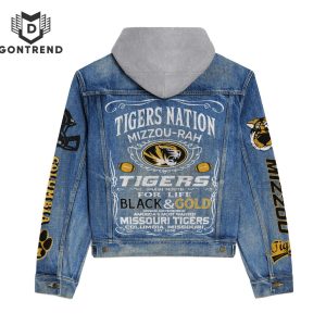 Missouri Tigers Football Nation Hooded Denim Jacket