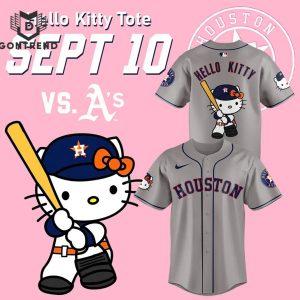 2024 Houston Astros Hello Kitty Night Baseball Jersey