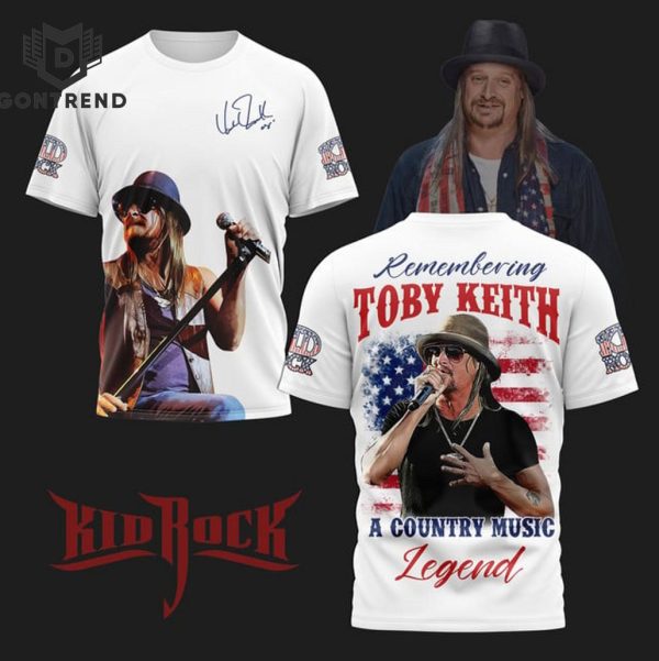 Remembering Toby Keith – A Country Music Legend 3D T-Shirt