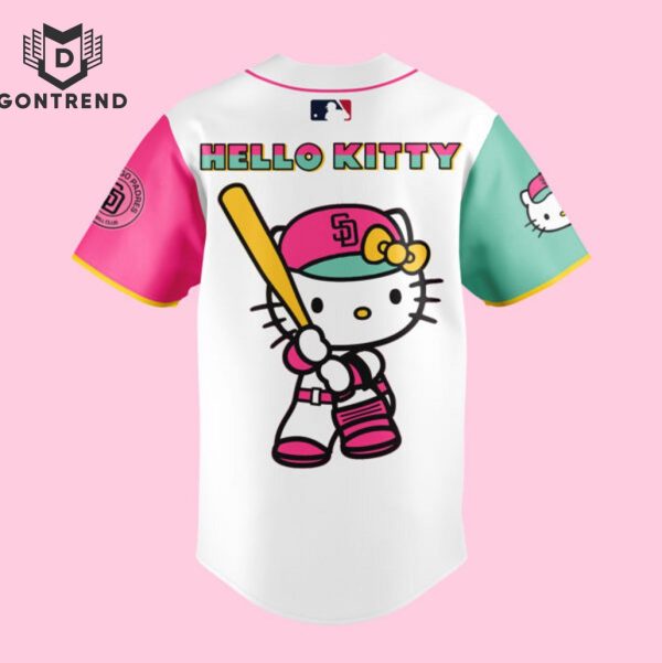 San Diego Padres x Hello Kitty Night 2024 Baseball Jersey