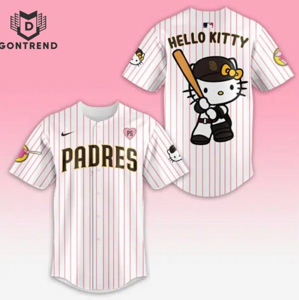 San Diego Padres x Hello Kitty Night 2024 Baseball Jersey