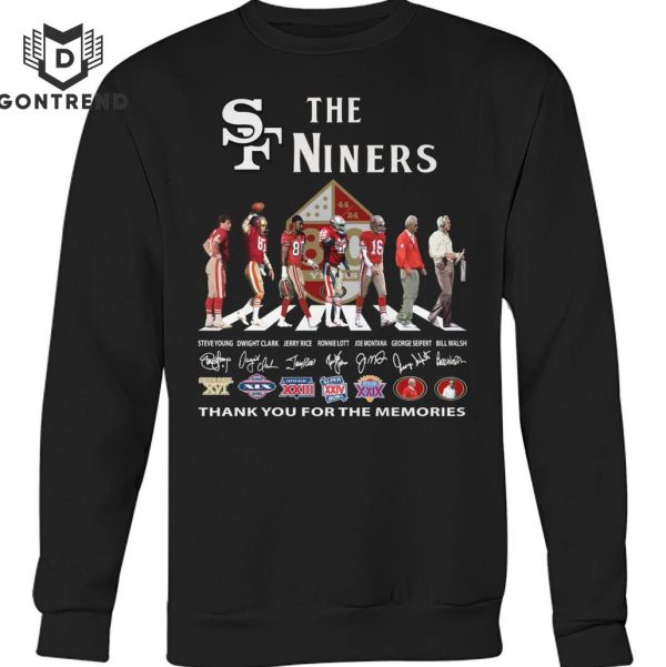 San Francisco 49ers The Niners Signature Thank You For The Memories Unisex T-Shirt