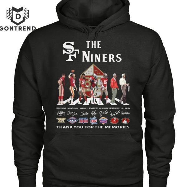 San Francisco 49ers The Niners Signature Thank You For The Memories Unisex T-Shirt