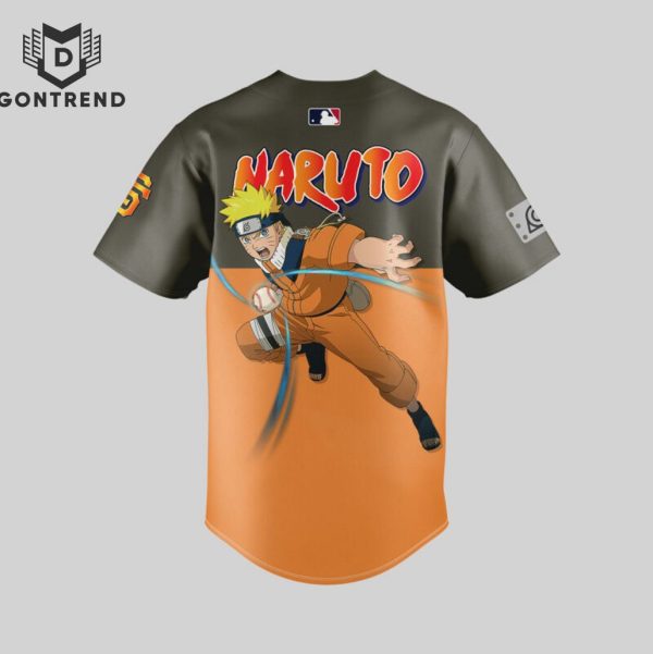 San Francisco Giants X Naruto Baseball Jersey