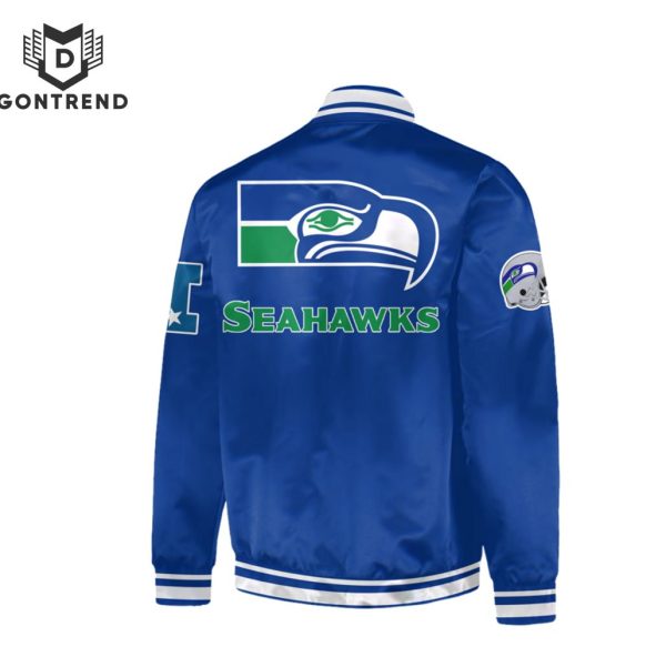 Seattle Seahawks 1976 Baseball Jacket