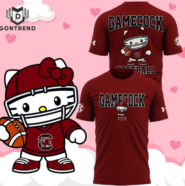 South Carolina Gamecocks x Hello Kitty 3D T-Shirt