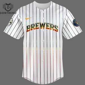 Personalized Milwaukee Brewers Hispanic Heritage Month 2024 Baseball Jersey