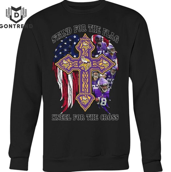 Stand For The Flag Kneel For The Cross Minnesota Vikings Unisex T-Shirt