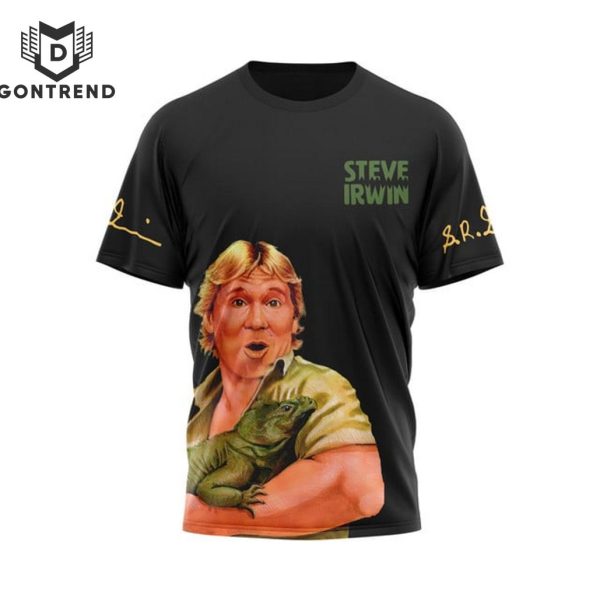 Steve Irwin The Crocodile Hunter Thank You For The Memories 3D T-Shirt