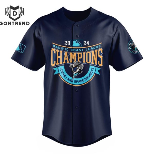 Sugar Land Space Cowboys Bimm Ridder League Champs 2024 Baseball Jersey