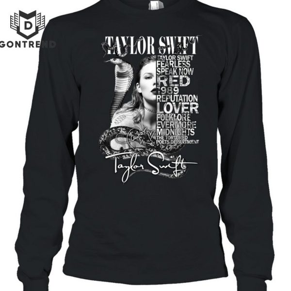 Taylor Swift The Tortured Poets Department Signature Unisex T-Shirt