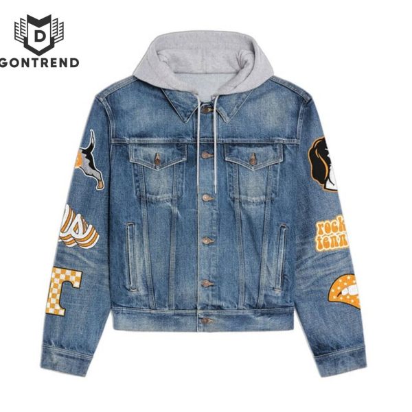 Tennessee Volunteers Touch Down Tennessee Hooded Denim Jacket