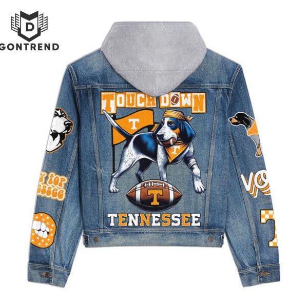 Tennessee Volunteers Touch Down Tennessee Hooded Denim Jacket