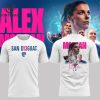 Thank You Alex Morgan Signature Design 3D T-Shirt – Blue