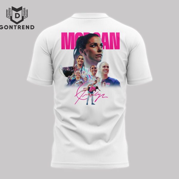 Thank You Alex Morgan Signature Design 3D T-Shirt