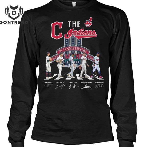 The Cleveland Guardians 30th Anniversary 1994-2024 Signature Unisex T-Shirt