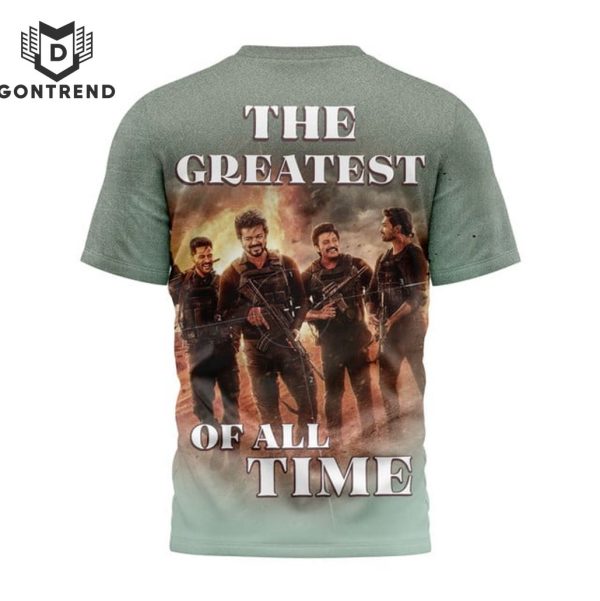 The Greatest Of All Time 3D T-Shirt