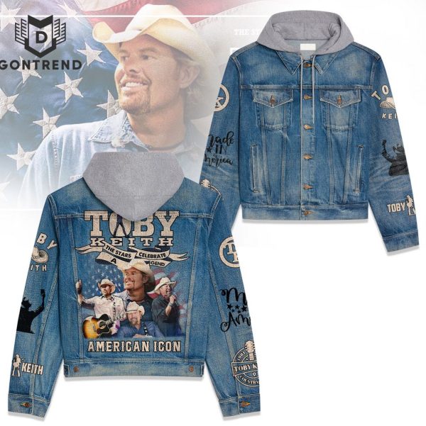 Toby Keith American Icon Hooded Denim Jacket