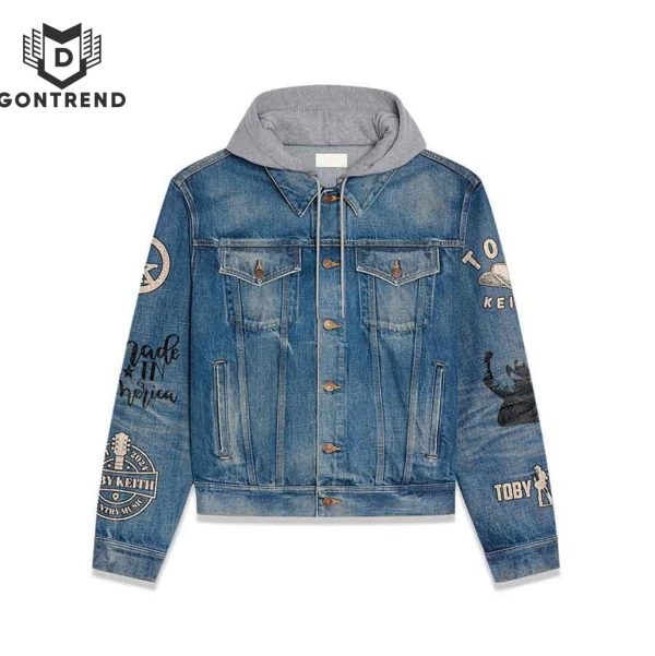 Toby Keith American Icon Hooded Denim Jacket