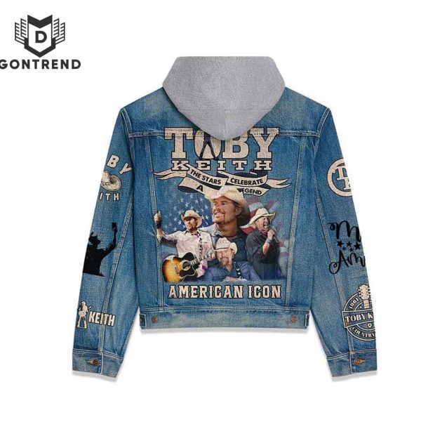 Toby Keith American Icon Hooded Denim Jacket