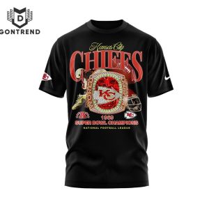 Kansas City Chiefs 1969 Super Bowl Champions National Football League 3D T-Shirt