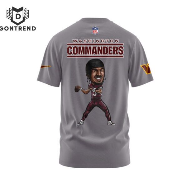 Washington Commanders Jayden Daniels 3D T-Shirt