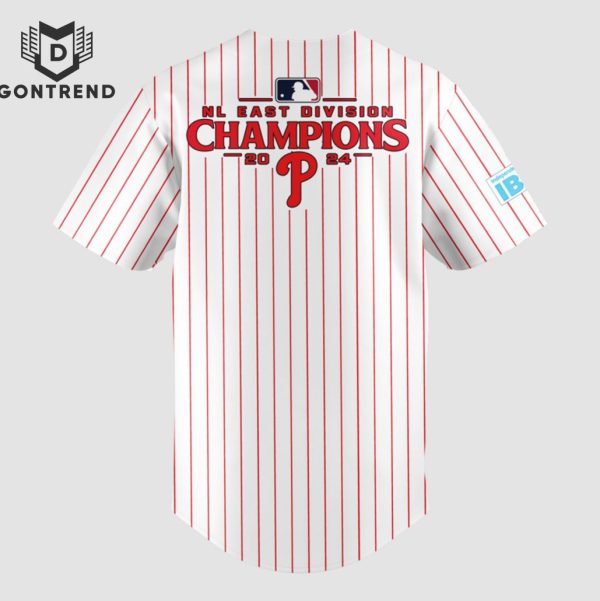 Your 2024 National League East Champions Philadelphia Phillies Baseball Jersey