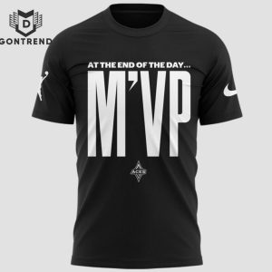 At The End Of The Day MVP Las Vegas Aces 3D T-Shirt