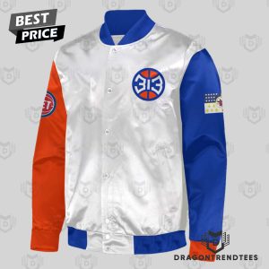 2024 Detroit Pistons Basketball Baseball Jacket