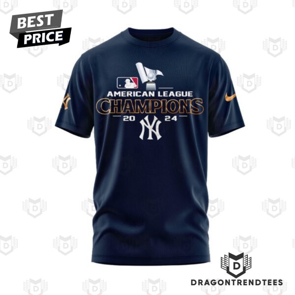 2024 American League Champions Bronx Bombers New York Yankees 3D T-Shirt