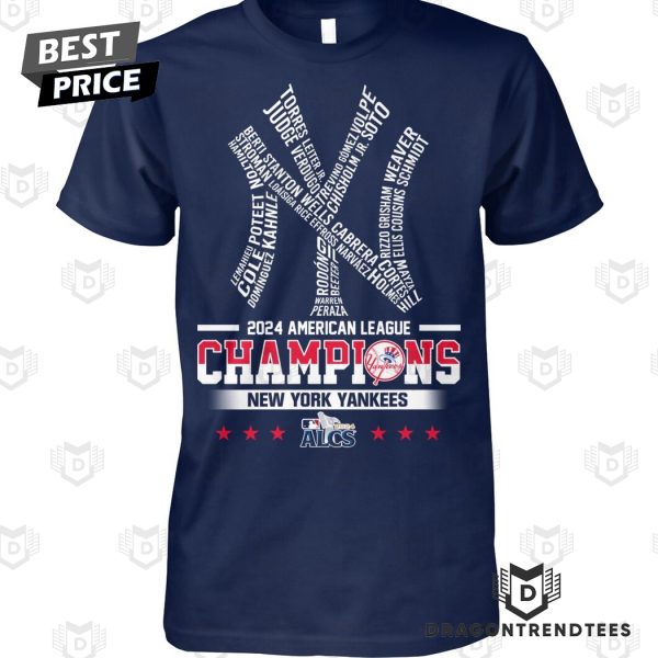 2024 American League Champions New York Yankees Unisex T-Shirt