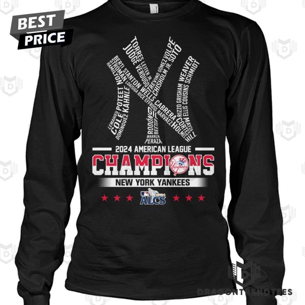 2024 American League Champions New York Yankees Unisex T-Shirt