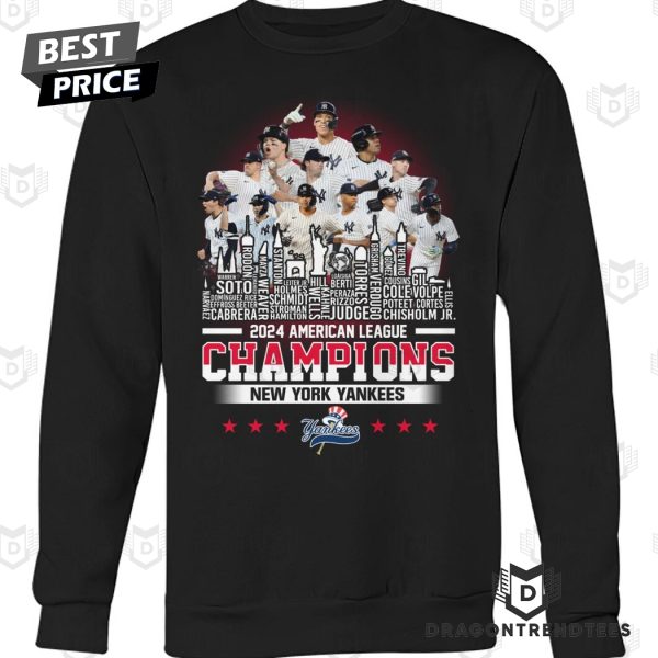 2024 American League Champions New York Yankees Unisex T-Shirt