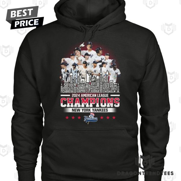 2024 American League Champions New York Yankees Unisex T-Shirt