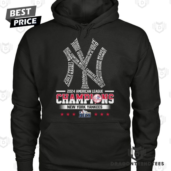 2024 American League Champions New York Yankees Unisex T-Shirt