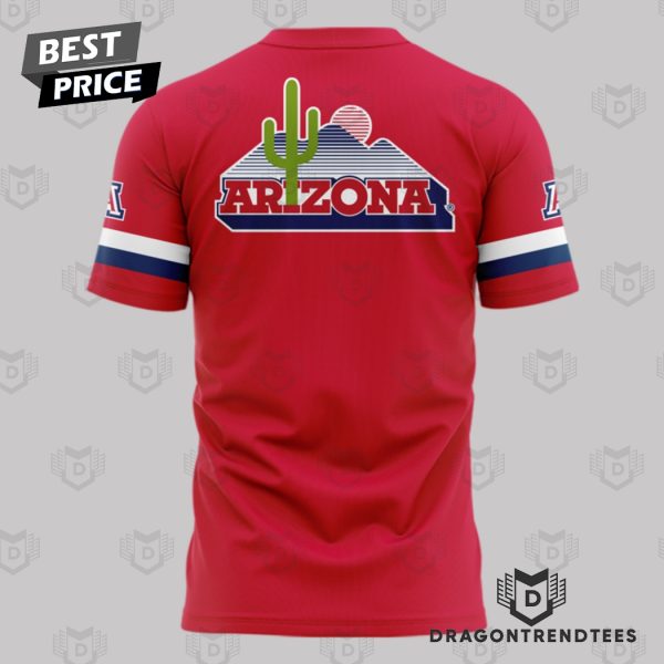 2024 Arizona Wildcats Football Team 3D T-Shirt – Red