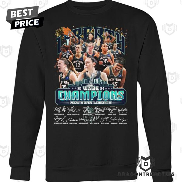 2024 Champions New York Liberty Signature Unisex T-Shirt