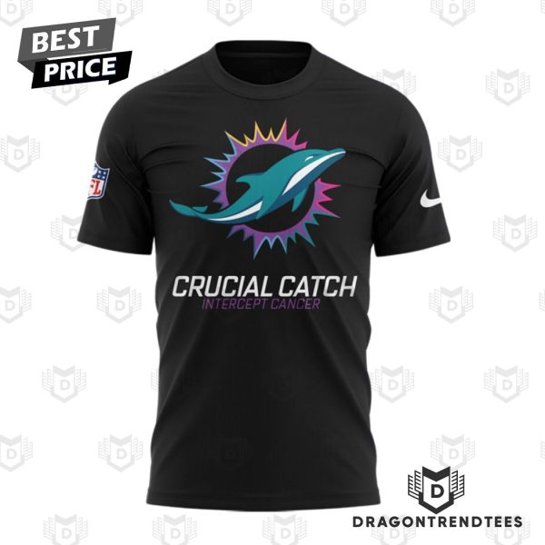 2024 Crucial Catch Miami Dolphins 3D T-Shirt