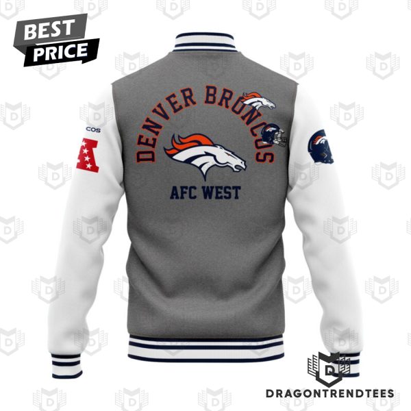 2024 Denver Broncos  AFC West Baseball Jacket