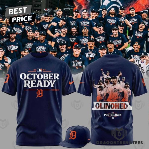 2024 Detroit Tigers Postseason Locker Room 3D T-Shirt