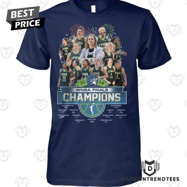 2024 Final Wnba Final Champions New York Liberty Signature Unisex T-Shirt