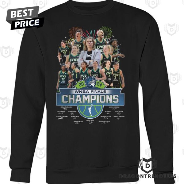 2024 Final Wnba Final Champions New York Liberty Signature Unisex T-Shirt