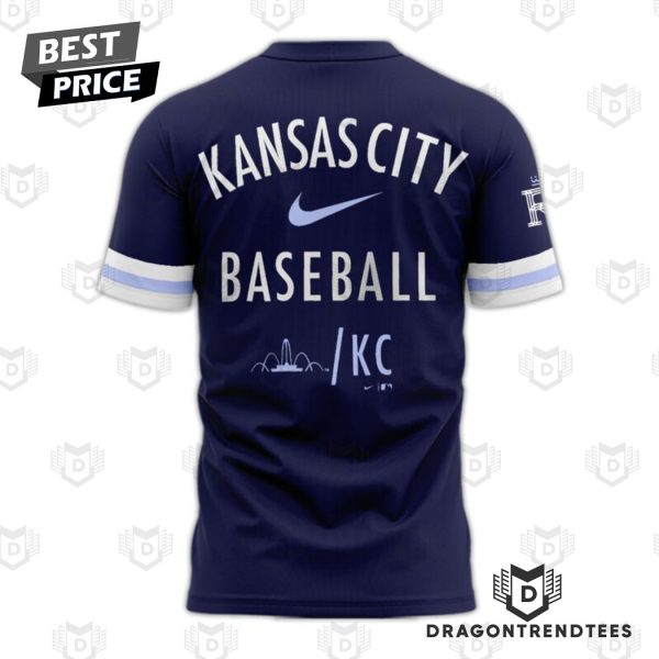 2024 Kansas City Royals Baseball Team 3D T-Shirt