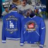 2024 Los Angeles Dodgers Eight Times World Series Champions Baseball Jacket – Blue