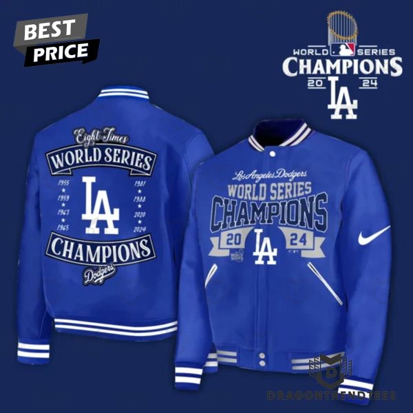 2024 Los Angeles Dodgers World Series Champions Baseball Jacket